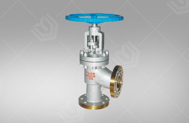 Angle Flanged Globe Valve