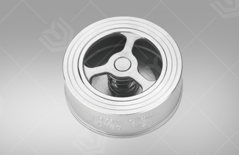 Wafer lift check valve