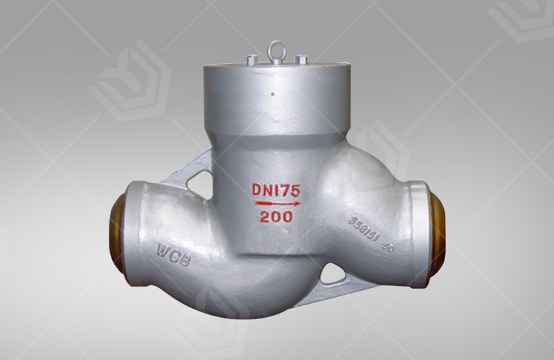 High pressure lift power station check valve
