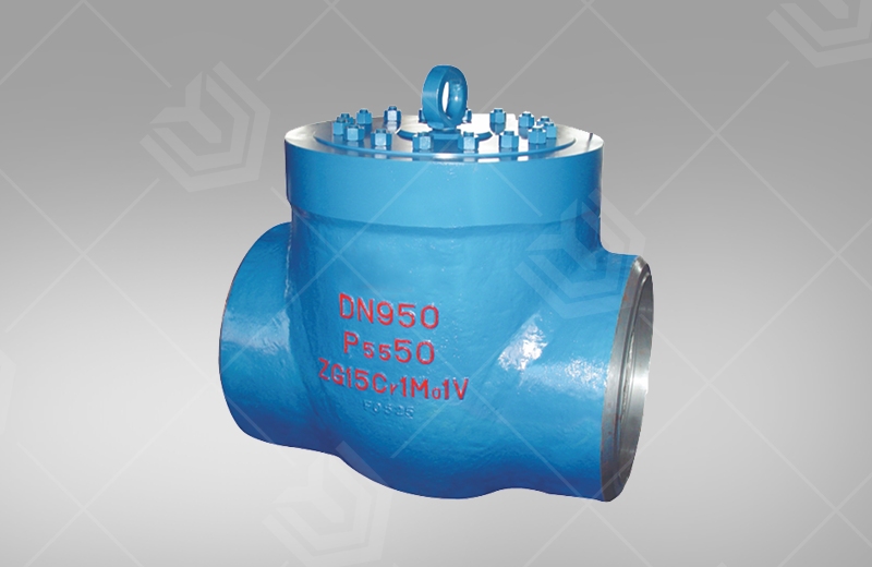 Power station pressure test blocking valve