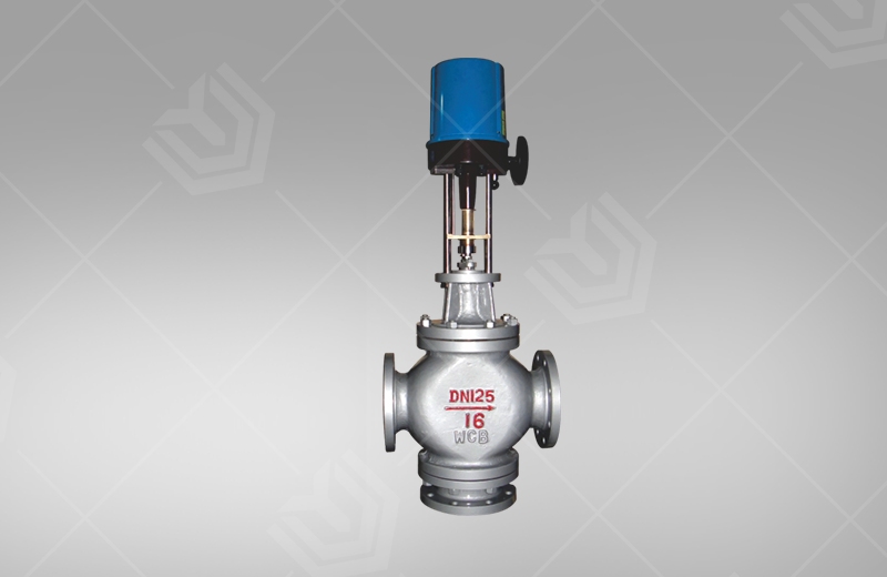 Three-way control valve(electronic)