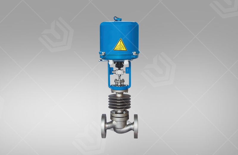 Electronic electric high temperature control valve
