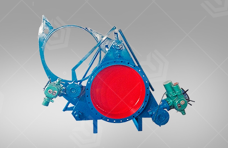 Electric sector blind valve