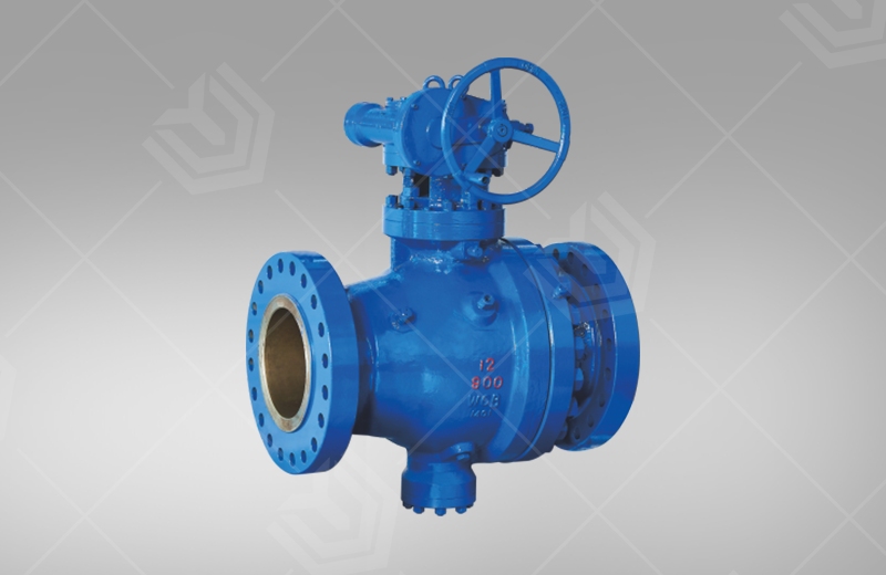 API Cast steel Trunnion Type Ball Valve