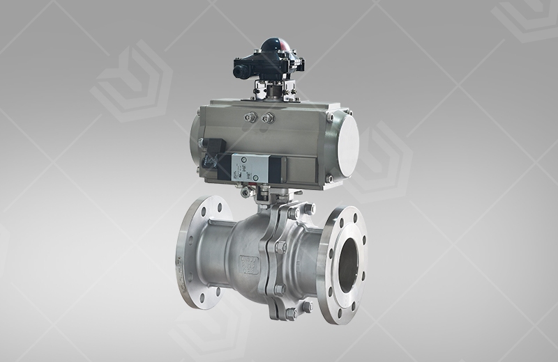 CNS Pneumatic floating ball valve
