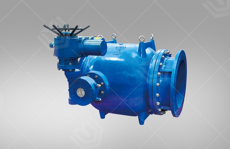 Electric flow regulating and pressure regulating v