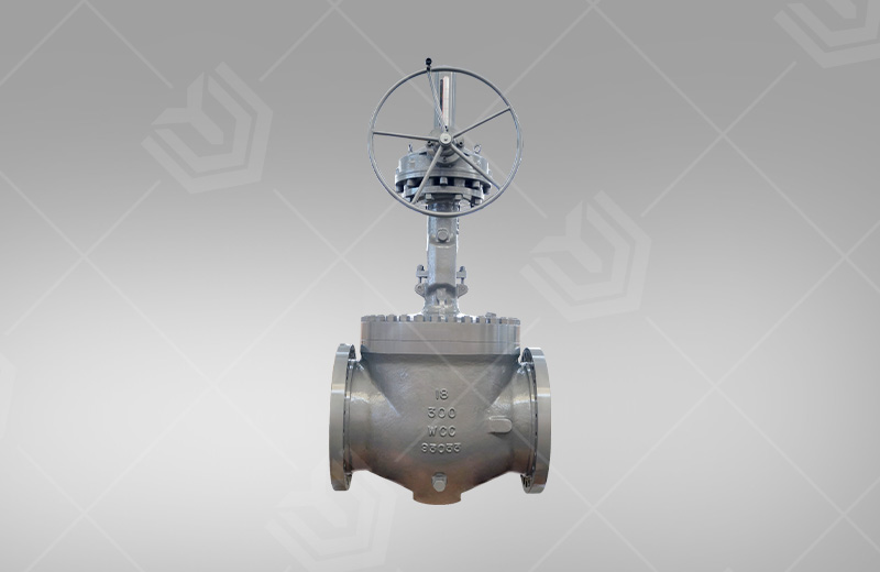 Rising stem ball valve