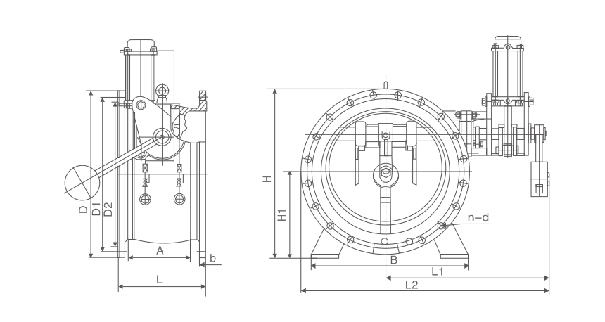 液力自动缓闭止回阀(图1)