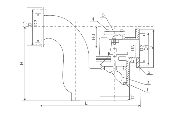 双封自净式防逆水封阀(图1)