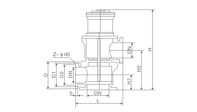 双作用排泥阀(图1)