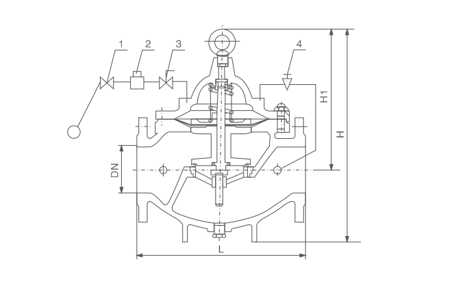 电磁遥控浮球阀(图1)