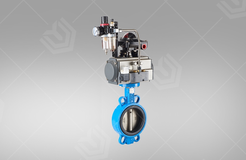 Wafer Centerline Butterfly Valve(Pneumatic )(图1) Wafer Centerline Butterfly Valve(Pneumatic )(图1)